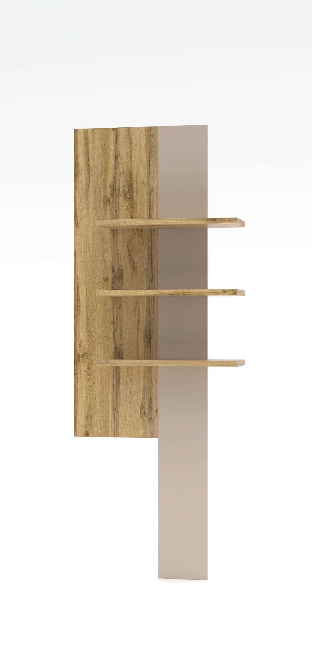 Nábytek do obývacího pokoje ANCOS II._ závěsný stěnový panel _ rozměry š/v/h_ 70/181/24 cm_ čelní pohled_ obr. 8 Nábytek do obývacího pokoje ANCOS II._ závěsný stěnový panel _ rozměry š/v/h_ 70/181/24 cm_ čelní pohled_ obr. 8