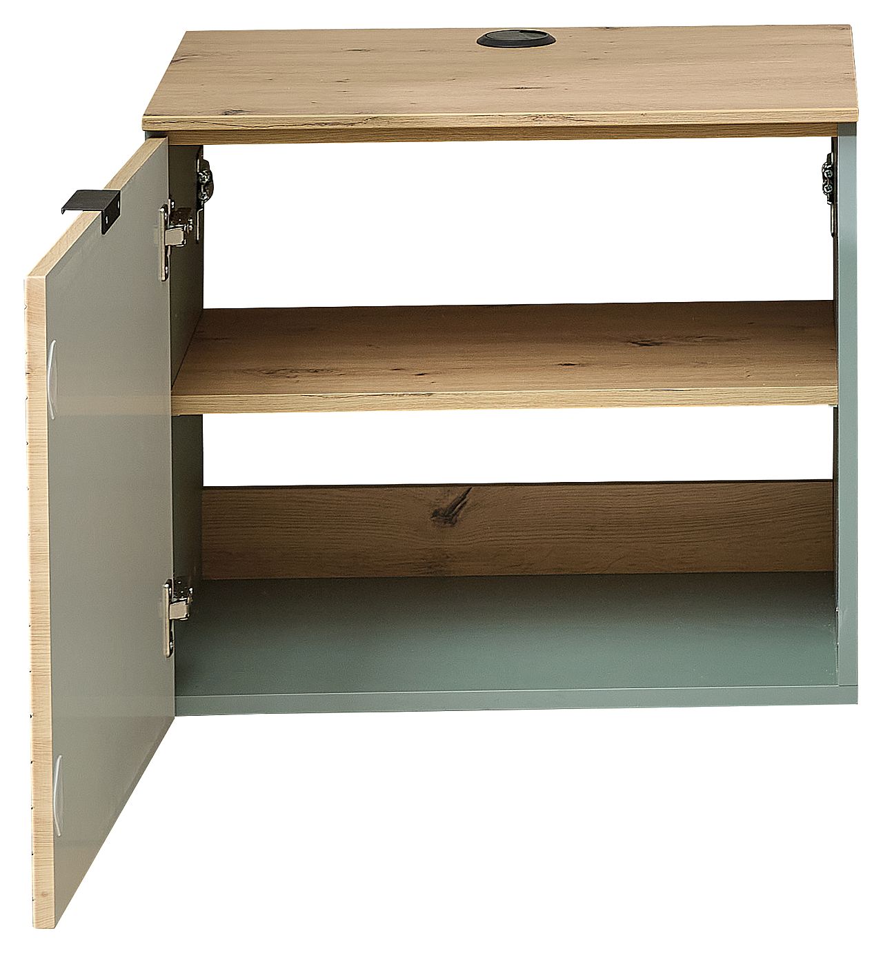 Nábytek do obývacího pokoje ALBA I._ spodní díl 10 S1 99 31_ rozměry š/v/h_ 60/51/44 cm_ závěsná varianta bez soklu_ otevřený_ obr. 10 Nábytek do obývacího pokoje ALBA I._ spodní díl 10 S1 99 31_ rozměry š/v/h_ 60/51/44 cm_ závěsná varianta bez soklu_ otevřený_ obr. 10