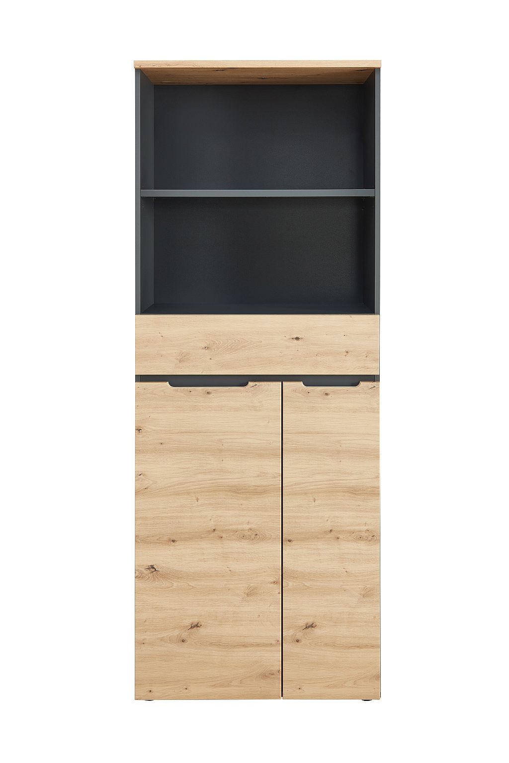 Nábytek do pracovny a kanceláře VANCOUVER GH_ kancelářská skříň 50 35 GH 02_ rozměry š/v/h_ 75/197/38 cm_ čelní pohled_ obr. 8 Nábytek do pracovny a kanceláře VANCOUVER GH_ kancelářská skříň 50 35 GH 02_ rozměry š/v/h_ 75/197/38 cm_ čelní pohled_ obr. 8