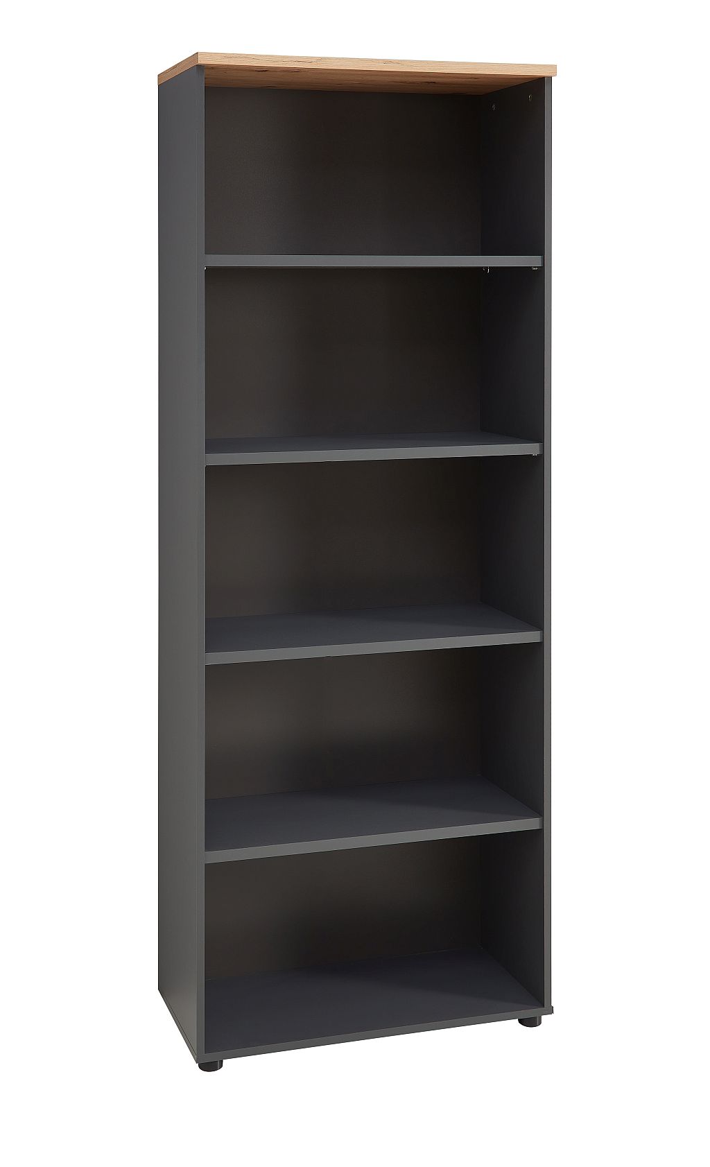 Nábytek do pracovny a kanceláře VANCOUVER GH_ regál 50 35 GH 03_ rozměry š/v/h_ 75/197/38 cm_ čelní pohled_ obr. 9 Nábytek do pracovny a kanceláře VANCOUVER GH_ regál 50 35 GH 03_ rozměry š/v/h_ 75/197/38 cm_ čelní pohled_ obr. 9