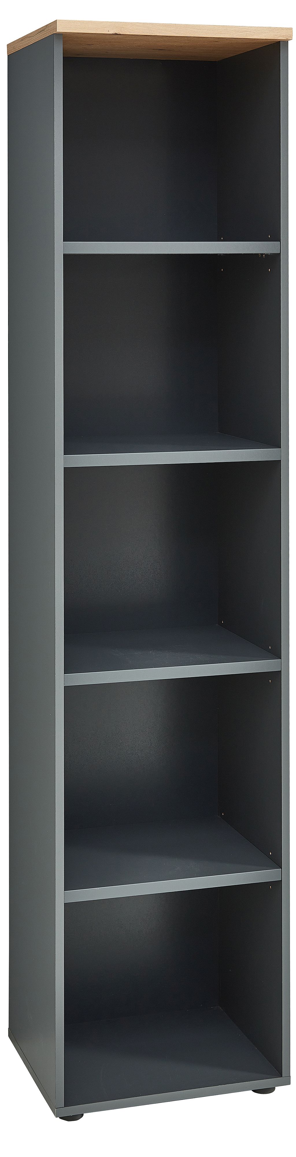 Nábytek do pracovny a kanceláře VANCOUVER GH_ regál 50 35 GH 07_ rozměry š/v/h_ 45/197/38 cm_ šikmý pohled_ obr. 18 Nábytek do pracovny a kanceláře VANCOUVER GH_ regál 50 35 GH 07_ rozměry š/v/h_ 45/197/38 cm_ šikmý pohled_ obr. 18