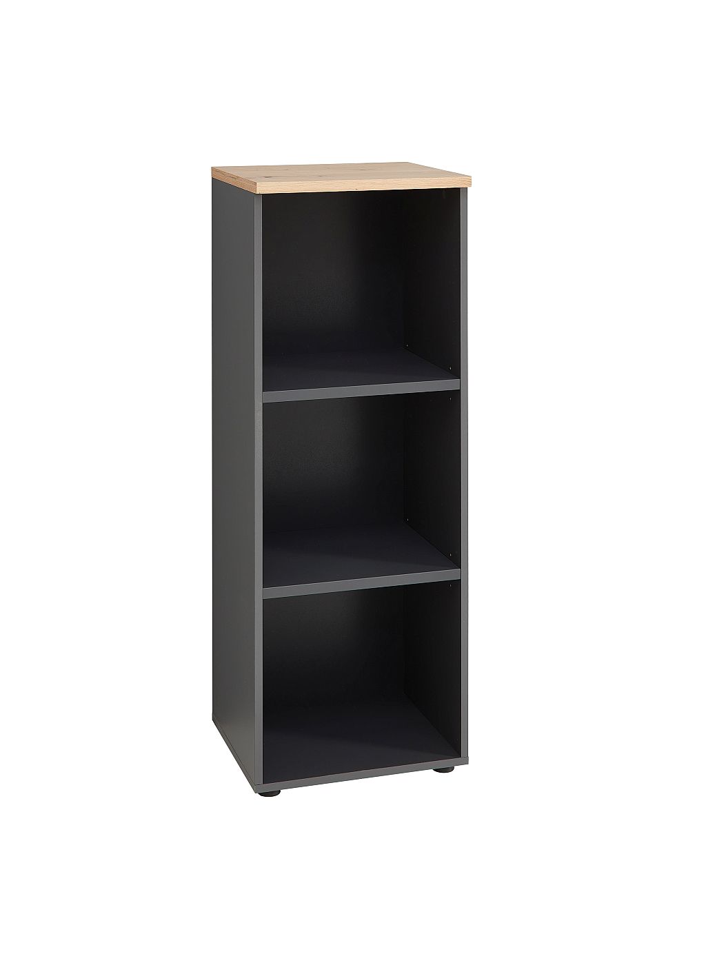 Nábytek do pracovny a kanceláře VANCOUVER GH_ regál 50 35 GH 14_ rozměry š/v/h_ 45/122/38 cm_ šikmý pohled_ otevřený_ obr. 26 Nábytek do pracovny a kanceláře VANCOUVER GH_ regál 50 35 GH 14_ rozměry š/v/h_ 45/122/38 cm_ šikmý pohled_ otevřený_ obr. 26
