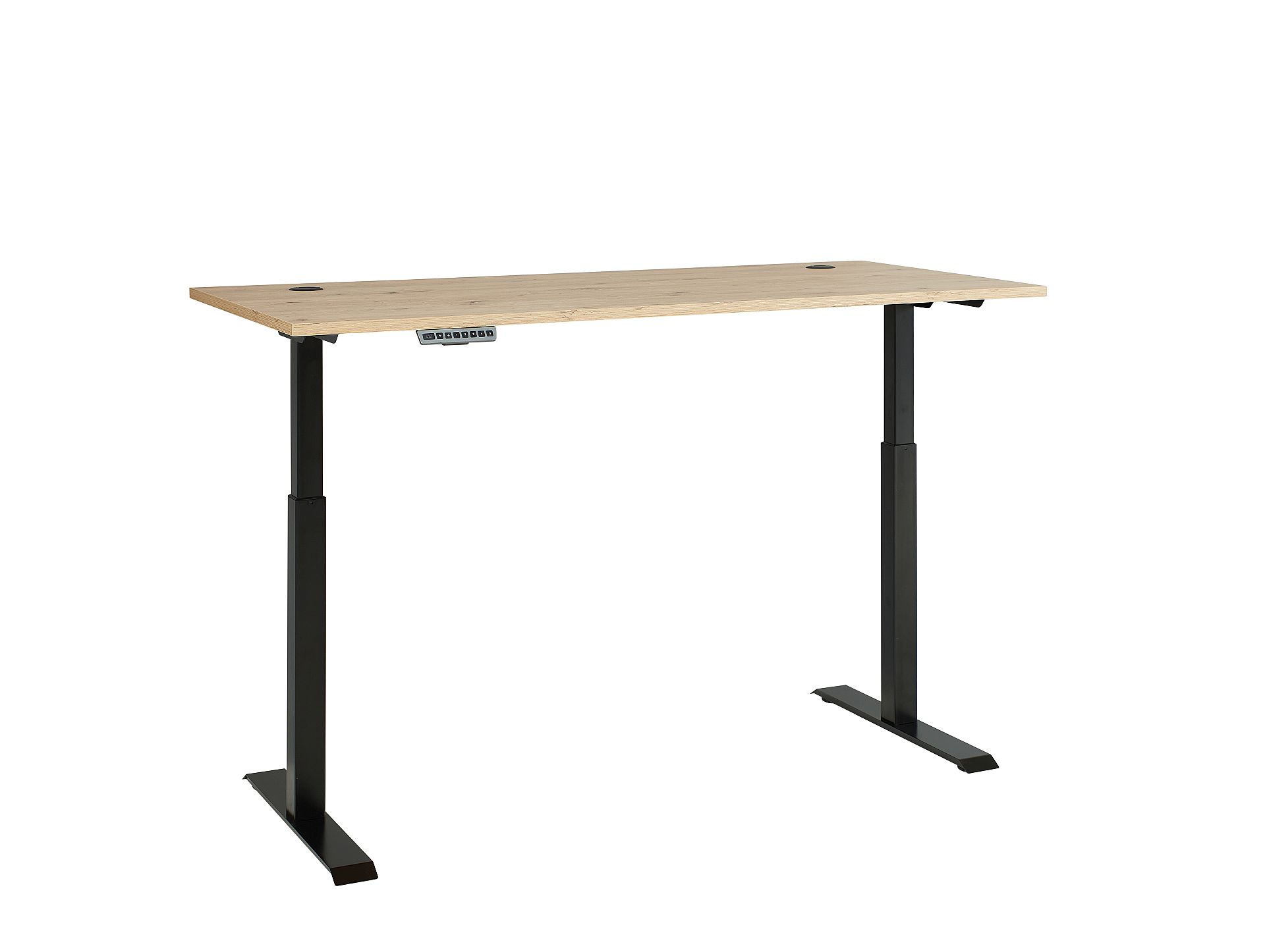 Nábytek do pracovny a kanceláře VANCOUVER GH_ psací stůl 50 35 GH 25_ rozměry š/v/h_ 160/72/77 cm_ s výškově nastavitelnou pracovní deskou stolu od 72 cm do 120 cm, včetně motoru s paměťovou funkcí_ ve fázi polohování_ obr. 23 Nábytek do pracovny a kanceláře VANCOUVER GH_ psací stůl 50 35 GH 25_ rozměry š/v/h_ 160/72/77 cm_ s výškově nastavitelnou pracovní deskou stolu od 72 cm do 120 cm, včetně motoru s paměťovou funkcí_ ve fázi polohování_ obr. 23