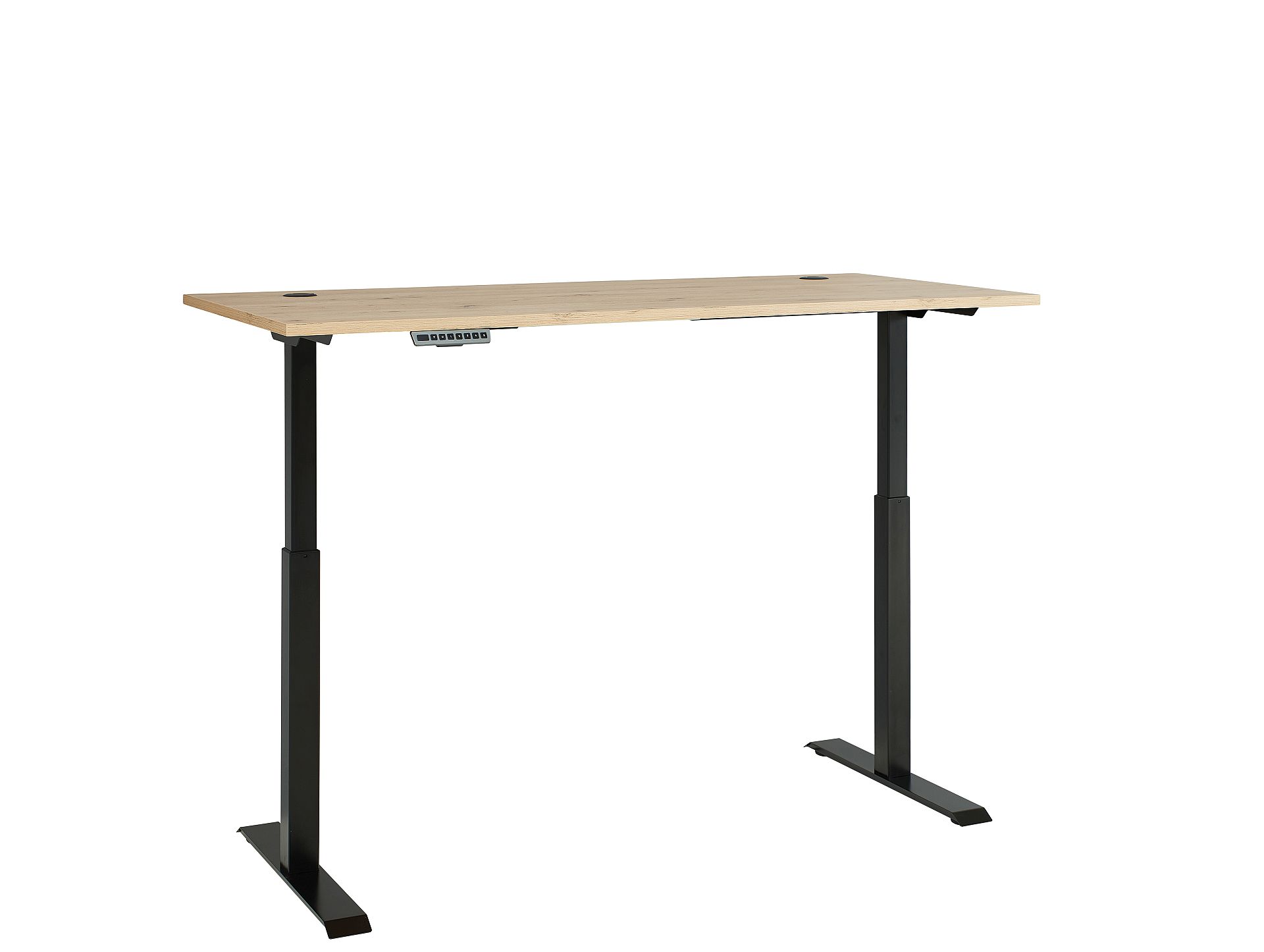 Nábytek do pracovny a kanceláře VANCOUVER GH_ psací stůl 50 35 GH 25_ rozměry š/v/h_ 160/72/77 cm_ s výškově nastavitelnou pracovní deskou stolu od 72 cm do 120 cm, včetně motoru s paměťovou funkcí_ ve fázi polohování_ obr. 24 Nábytek do pracovny a kanceláře VANCOUVER GH_ psací stůl 50 35 GH 25_ rozměry š/v/h_ 160/72/77 cm_ s výškově nastavitelnou pracovní deskou stolu od 72 cm do 120 cm, včetně motoru s paměťovou funkcí_ ve fázi polohování_ obr. 24