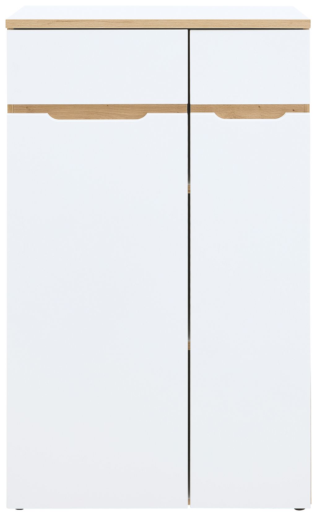 Nábytek do pracovny a kanceláře VANCOUVER WH_ kancelářská skříňka 50 35 WH 10_ rozměry š/v/h_ 75/122/38 cm_ čelní pohled_ obr. 18 Nábytek do pracovny a kanceláře VANCOUVER WH_ kancelářská skříňka 50 35 WH 10_ rozměry š/v/h_ 75/122/38 cm_ čelní pohled_ obr. 18
