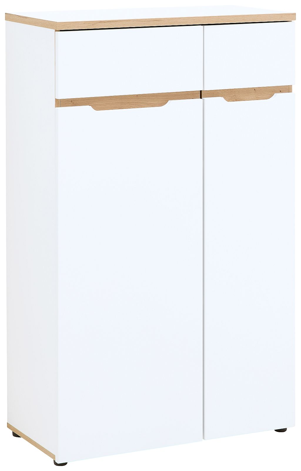 Nábytek do pracovny a kanceláře VANCOUVER WH_ kancelářská skříňka 50 35 WH 10_ rozměry š/v/h_ 75/122/38 cm_ šikmý pohled_ obr. 19 Nábytek do pracovny a kanceláře VANCOUVER WH_ kancelářská skříňka 50 35 WH 10_ rozměry š/v/h_ 75/122/38 cm_ šikmý pohled_ obr. 19