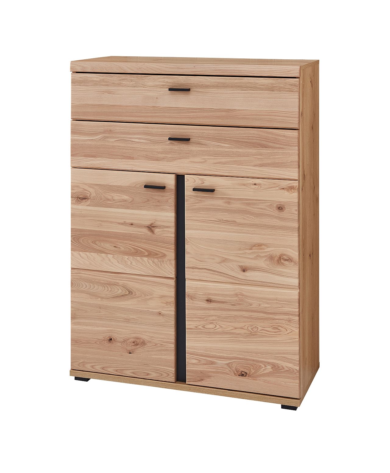 Nábytek do pracovny a kanceláře ATLANTA_ kancelářská skříňka 5X 02 HU 12_ rozměry š/v/h_ 90/124/38 cm_ boční pohled_ obr. 17 Nábytek do pracovny a kanceláře ATLANTA_ kancelářská skříňka 5X 02 HU 12_ rozměry š/v/h_ 90/124/38 cm_ boční pohled_ obr. 17