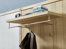 Předsíňový nábytek BASE_detail šatního panelu_obr. 10 Předsíňový nábytek BASE_detail šatního panelu_obr. 10