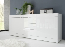 BASICO_sideboard 210 cm_bílý lak, vysoký lesk BASICO_sideboard 210 cm_bílý lak, vysoký lesk
