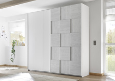 Šatní skříň s posuvnými dveřmi ESPERO (3D-optika) 243x230 cm_typ 671705-243-A_obr. 10 Šatní skříň s posuvnými dveřmi ESPERO (3D-optika) 243x230 cm_typ 671705-243-A_obr. 10