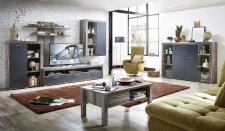 Obvac nbytek DEVON graphit_sestava 10 E4 DG 80 + highboard 22 + konf. stl 29 E4 DG 02_obr. 1