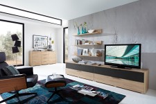 Obývací stěna MEDIAN HH_návrh 8_+ sideboard typ 21 Obývací stěna MEDIAN HH_návrh 8_+ sideboard typ 21