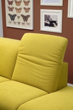 Sedací souprava ONTARIO 1031_polohování opěrek hlavy_v látce Easy care Yellow (2) Sedací souprava ONTARIO 1031_polohování opěrek hlavy_v látce Easy care Yellow (2)