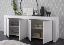 Sideboard CASTELLO 201738-08_otevřený_bílý matný lak_obr. 18 Sideboard CASTELLO 201738-08_otevřený_bílý matný lak_obr. 18