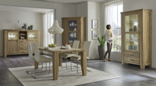 Obývací a jídelní nábytek LOFT_divoký dub Bianco masiv_obr. 1 Obývací a jídelní nábytek LOFT_divoký dub Bianco masiv_obr. 1
