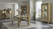 Obývací a jídelní nábnytek LOFT_divoký dub Bianco masiv_obr. 3 Obývací a jídelní nábnytek LOFT_divoký dub Bianco masiv_obr. 3
