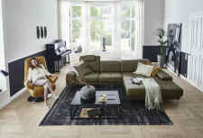 Sedac souprava MARYLAND_ sestava 1-1-Longchair XL _ v ki Evita olive + TV polohovateln keslo MARYLAND v ki Evita dijon _ obr. 11