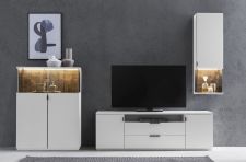 Obývací sestava MAURO 401102_bílý matný lak_Led osvětlení jako volitelné příslušenství_obr. 6 Obývací sestava MAURO 401102_bílý matný lak_Led osvětlení jako volitelné příslušenství_obr. 6