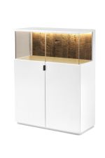 Highboard MAURO 07_bílý matný lak_LED osvětlení jako volitelné příslušenství_obr. 10 Highboard MAURO 07_bílý matný lak_LED osvětlení jako volitelné příslušenství_obr. 10