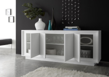 Sideboard MONDE 201793-08_bílý matný lak_otevřený_obr. 14 Sideboard MONDE 201793-08_bílý matný lak_otevřený_obr. 14