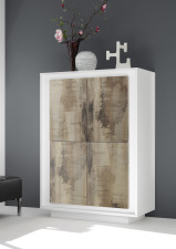 Highboard MONDE 201793-04P_bílý matný lak_pero_obr. 16 Highboard MONDE 201793-04P_bílý matný lak_pero_obr. 16