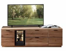 Nábytek do obývacího pokoje ARCANA_ lowboard 42 B9 HH 31_ rozměry š/v/h_ 200/60/50 cm_ čelní pohled_ foto s dekorací_ volitelné LED osvětlení_ obr. 6 Nábytek do obývacího pokoje ARCANA_ lowboard 42 B9 HH 31_ rozměry š/v/h_ 200/60/50 cm_ čelní pohled_ foto s dekorací_ volitelné LED osvětlení_ obr. 6