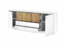 Nábytek do obývacího pokoje FELINO wg_ sideboard 40 20 49-A-1_ rozměry š/v/h_ 224/85/45 cm_ otevřený_ obr. 9 Nábytek do obývacího pokoje FELINO wg_ sideboard 40 20 49-A-1_ rozměry š/v/h_ 224/85/45 cm_ otevřený_ obr. 9