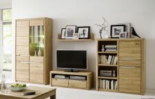 Nábytek do obývacího pokoje FIRENZE_ obývací sestava 405231 _ rozměry š/v/h_ 342 (bez mezer mezi elementy)/198/46 cm_ LED osvětlení jako volitelné příslušenství_ foto s dekorací_ obr. 5 Nábytek do obývacího pokoje FIRENZE_ obývací sestava 405231 _ rozměry š/v/h_ 342 (bez mezer mezi elementy)/198/46 cm_ LED osvětlení jako volitelné příslušenství_ foto s dekorací_ obr. 5