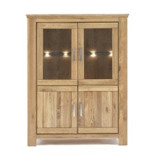 Nábytek do obývacího pokoje SIENA_ vitrína nízká A-05109-B_ rozměry š/v/h_ 125/165/47 cm_ volitelné LED osvětlení v příslušenství_ obr. 6 Nábytek do obývacího pokoje SIENA_ vitrína nízká A-05109-B_ rozměry š/v/h_ 125/165/47 cm_ volitelné LED osvětlení v příslušenství_ obr. 6