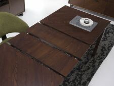 Obývací a jídelní nábytek MONTESSO_ detail jídelního stolu 160 cm_ rozšiřitelný až na 220 cm_ obr. 8
