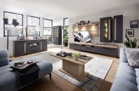 Obvac a jdeln nbytek LAMIA graphite _sestava 10 J4 GH 80 + sideboard 20 + konf. stl 20 J4 GH 02 _obr. 1