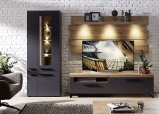 Obývací a jídelní nábytek LAMIA graphite _sestava 10 J4 GH 81_ čelní pohled _obr. 6 Obývací a jídelní nábytek LAMIA graphite _sestava 10 J4 GH 81_ čelní pohled _obr. 6