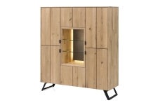 Highboard LISBOA 48_volitelné LED osvětlení a granitová záda_obr. 14 Highboard LISBOA 48_volitelné LED osvětlení a granitová záda_obr. 14