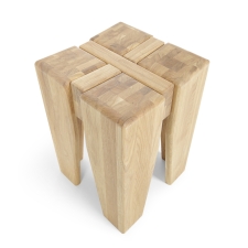 Masivní nábytek LOFT_taburet-stolička typ 57_horní pohled