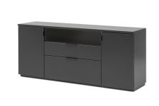 Sideboard MAURO 46_černošedý matný lak_obr. 16 Sideboard MAURO 46_černošedý matný lak_obr. 16