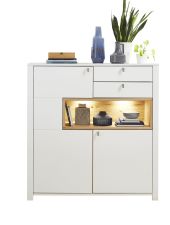 Highboard NIZZA 10 G8 WF 22_ čelní pohled _obr. 32 Highboard NIZZA 10 G8 WF 22_ čelní pohled _obr. 32