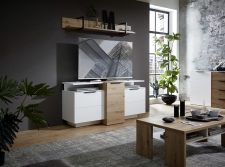 Obývací nábytek MOONLIGHT wh_alternativní TV sestava A_obr. 9 Obývací nábytek MOONLIGHT wh_alternativní TV sestava A_obr. 9