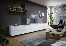 Obývací nábytek MOONLIGHT wh_alternativní TV sestava E_obr. 13 Obývací nábytek MOONLIGHT wh_alternativní TV sestava E_obr. 13
