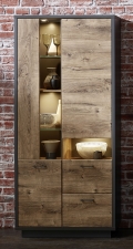 Obývací nábytek LEEDS _vitrina 01_volitelné LED osvětlení_obr. 12 Obývací nábytek LEEDS _vitrina 01_volitelné LED osvětlení_obr. 12