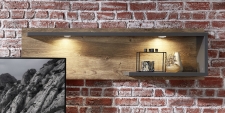Obývací nábytek LEEDS _závěsný policový panel 43_volitelné LED osvětlení _obr. 19 Obývací nábytek LEEDS _závěsný policový panel 43_volitelné LED osvětlení _obr. 19