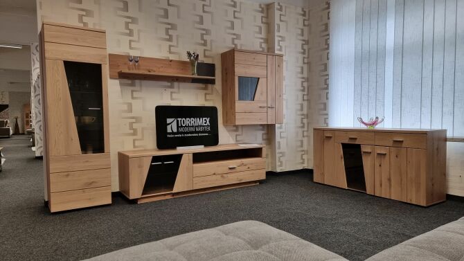 Obvacia stena + sideboard RONDO
