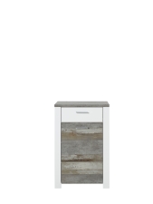 Předsíňový nábytek MESSINA_ botník 30 96 WD 10_ rozměry_ š/v/h_ 68/105/39 cm_ čelní pohled_ obr. 8 Předsíňový nábytek MESSINA_ botník 30 96 WD 10_ rozměry_ š/v/h_ 68/105/39 cm_ čelní pohled_ obr. 8