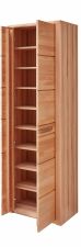 Předsíňový nábytek NATURA_ šatní skříň 32 18 FF 02_ rozměry š/v/h_ 65/201/40 cm_ otevřená_ vnitřní uspořádání_ obr. 6 Předsíňový nábytek NATURA_ šatní skříň 32 18 FF 02_ rozměry š/v/h_ 65/201/40 cm_ otevřená_ vnitřní uspořádání_ obr. 6