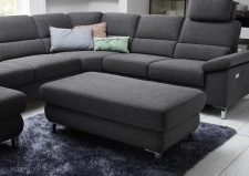 Sedací souprava SAMANTHA 1002_detail taburetu_v látce Cinema grey-black_obr. 36 Sedací souprava SAMANTHA 1002_detail taburetu_v látce Cinema grey-black_obr. 36