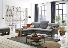 Sedací souprava SENSO 1037_sestava Longchair MAXI s područkou vlevo - 2,5sed s područkou vpravo_ v látce Trend grey_ obr. 9 Sedací souprava SENSO 1037_sestava Longchair MAXI s područkou vlevo - 2,5sed s područkou vpravo_ v látce Trend grey_ obr. 9
