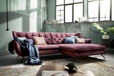 Sedací souprava SUSSEX_ sestava 1,5-sed XL - Longchair XL_ v látce Velvet purple_ obr. 11 Sedací souprava SUSSEX_ sestava 1,5-sed XL - Longchair XL_ v látce Velvet purple_ obr. 11