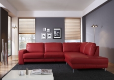 Sedací souprava TOMMY_sestava 846_područka C_v kůži Prime Touch cherry_obr. 1 Sedací souprava TOMMY_sestava 846_područka C_v kůži Prime Touch cherry_obr. 1