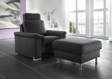 Křeslo s taburetem TOMMY_v látce Buffalo grey_obr. 26 Křeslo s taburetem TOMMY_v látce Buffalo grey_obr. 26