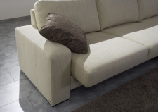 Sedací souprava TOMMY_područka C_detail výsuvného sedáku_v látce Miami beige_obr. 28 Sedací souprava TOMMY_područka C_detail výsuvného sedáku_v látce Miami beige_obr. 28