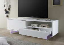 TV element TORINO_otevřená zásuvka_nohy z akrylového skla_obr. 20 TV element TORINO_otevřená zásuvka_nohy z akrylového skla_obr. 20
